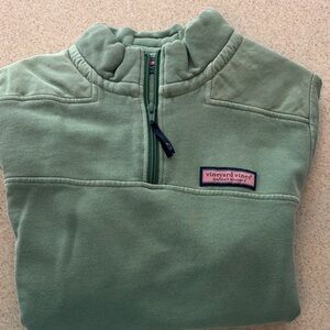 Vineyard Vines Sage Green Pullover boys xl